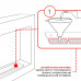 Топливный блок SteelHeat LINE GLASS 700